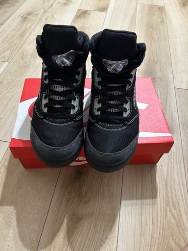 スニーカー NIKE AIR JORDAN 5 "ANTHRACITE"