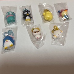 【サンリオキャラクターズ マスコット＆グミ】のマスコット7点セット