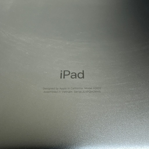 Apple iPad A2602  第九世代