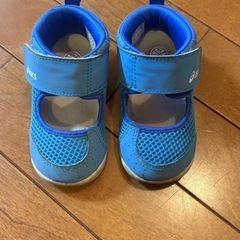 asicsアシックス サンダル13.5cm