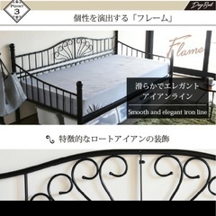 ベッドソファースタイルのシングルの画像