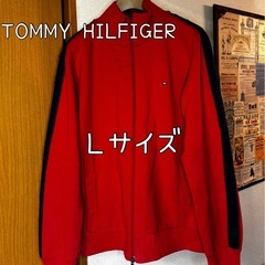 【TOMMY HILFIGER】フード無しジップアップサイドライ...