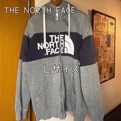 【THE NORTH FACE】バイカラージップアップパーカー　...