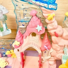シルバニアファミリー　海の遊園地と幼稚園バスの画像