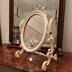 イタリア製 ミラー 鏡 ビンテージ 当時物