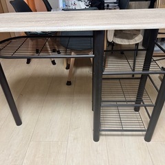 お話し中【美品】ハイカウンターテーブル＆ハイチェア2脚