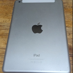 💷❌️ジャンク❌️Apple iPad mini2💷モデル番号: A1490　液晶割れ有：アクティベーションロック有の画像