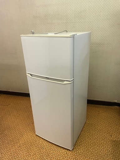 中古 2ドア冷蔵庫 コンパクト 91L ハイアール 小型冷蔵庫 2014年