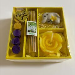 オシャレなアロマキャンドル