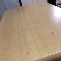 ＊決まりました＊【訳あり折りたたみデスク】傷・焦げ跡あり／現状渡し／作業・補助用に！  の画像