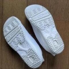 幼稚園上履き　15.5cm　2足　上履き　キッズ　ホワイトの画像