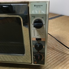 サンヨー電気オーブン　ピンク　SOB-155  動作確認2025.4の画像
