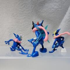 モンコレ　ゲッコウガ フィギュア 3体セットの画像