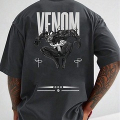 VENOM グラフィック Tシャツ ダークグレー