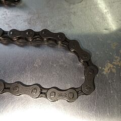 6段変速自転車のチェーンの画像