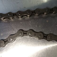 6段変速自転車のチェーンの画像