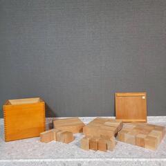 積み立て木　子供でも安心なおもちゃ 64個セット 欠品無し( ´∀`)の画像