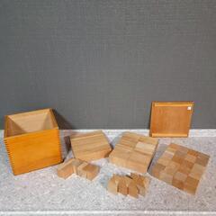 積み立て木　子供でも安心なおもちゃ 64個セット 欠品無し( ´∀`)の画像
