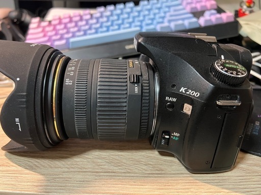 ペンタックスk200d sigma 18-50 f 2.8セット