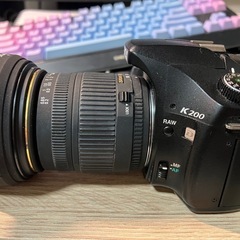 ペンタックスk200d sigma 18-50 f 2.8セットの画像