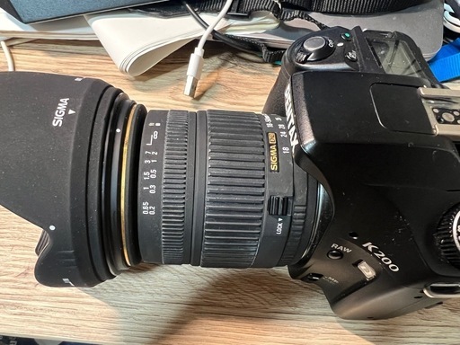 ペンタックスk200d sigma 18-50 f 2.8セット