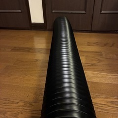 空調排気ダクト　フレキシブルホース　左回転　ワイヤー入り　DIYの画像