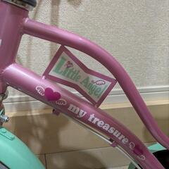 自転車16インチ(補助輪付き)の画像