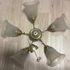 【500円】タキズミシャンデリア天井照明　TIP-6512の画像