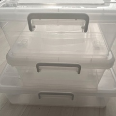 ベッド下収納ケース(3個)