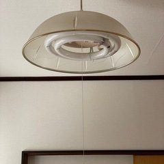 ペンダントライト 蛍光灯 SANYO レトロ 平成 昭和 ダイニング リビング 照明 サンヨーの画像