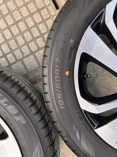 新車外し　ライズ　純正アルミセット4本　　　　