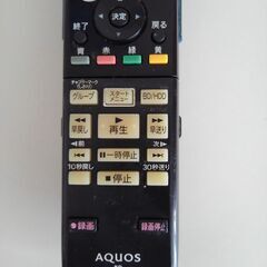 SHARP BDリモコン GA850PA  赤外線発光確認済みの画像
