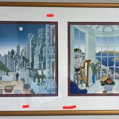 トーマス・マックナイト 飾っていた絵画ですが・・57cm×110cm