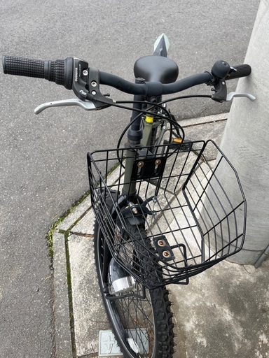 お値下げ！LOGOS 自転車 22インチ カーキカラー