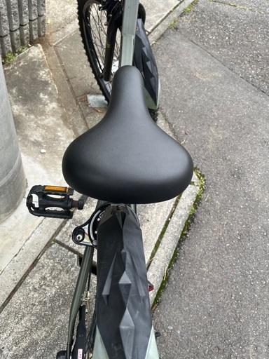 お値下げ！LOGOS 自転車　22インチ　カーキカラー