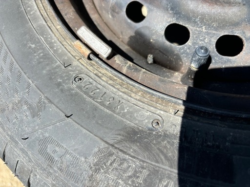 4本セット！ほぼ新品トヨタパッソ使用バリ山ノーマルタイヤ！