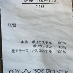 水着 女の子 110㎝の画像