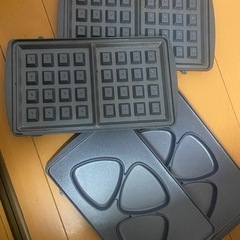 ホットサンドメーカー3点セットの画像