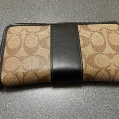 COACH 長財布 シグネチャーの画像