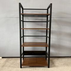 INITORI ニトリ 4段シェルフ オープンシェルフ シェルフ チェスト 飾棚 飾り棚 収納棚 収納家具 棚 収納 RW323の画像
