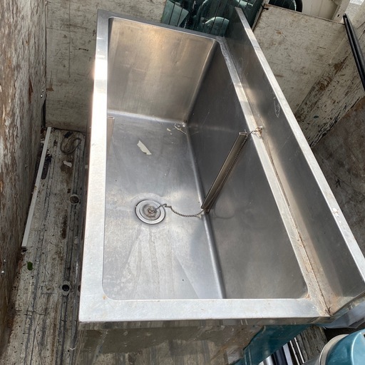 業務用流し台(幅120cm奥行き55cm高さ93cm)