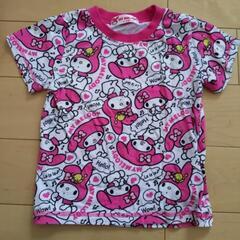 綺麗★キッズ半袖Tシャツ　マイメロディ　100cm　サンリオ