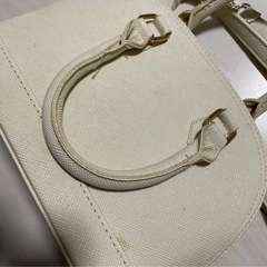 新品わけあり　ハンドバッグ ショルダーバッグ 2way ベージュの画像