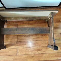 家具木製ベンチ 長椅子 ダイニングチェア スツール　いす、木製フレームイスの画像