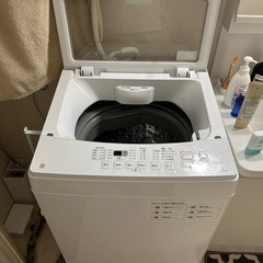 ニトリ 全自動洗濯機 6kg NTR60 ホワイト