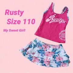 Rusty セパレート水着 女の子 110