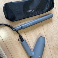 サロニア　ドライヤー&ヘアアイロンセット【美品】