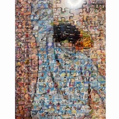 ワンピース　ジグソーパズル　モザイクアートの画像