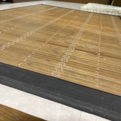 竹マット　89×60cm  　あげますの画像