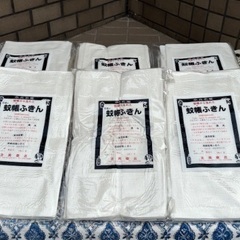 未使用 保管品 高級蚊帳ふきん かやふきん サイズ33×30 3枚入り 18セット まとめて 吉岡商店 キッチン雑貨 の画像